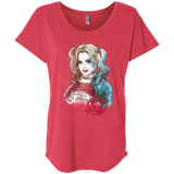 T-Shirts Vintage Red / X-Small Suicide Girl Triblend Dolman Sleeve