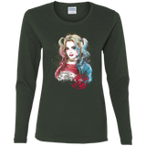 T-Shirts Forest / S Suicide Girl Women's Long Sleeve T-Shirt