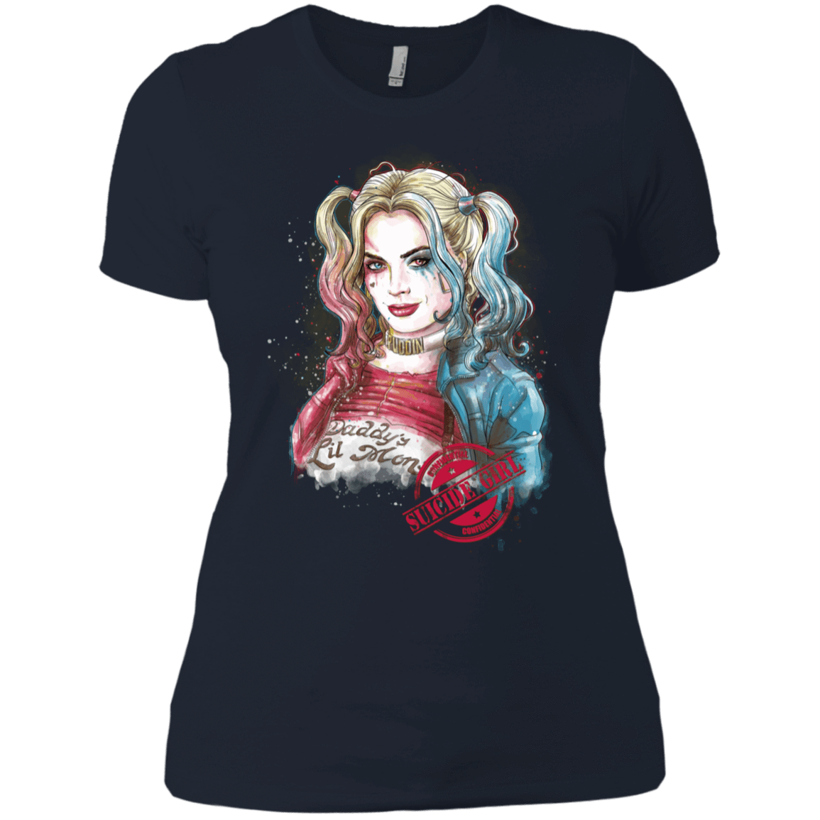 T-Shirts Midnight Navy / X-Small Suicide Girl Women's Premium T-Shirt
