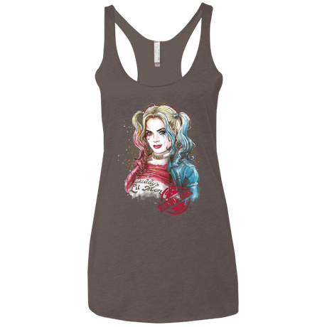 T-Shirts Macchiato / X-Small Suicide Girl Women's Triblend Racerback Tank