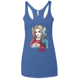 T-Shirts Vintage Royal / X-Small Suicide Girl Women's Triblend Racerback Tank
