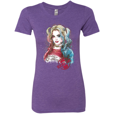 T-Shirts Purple Rush / S Suicide Girl Women's Triblend T-Shirt