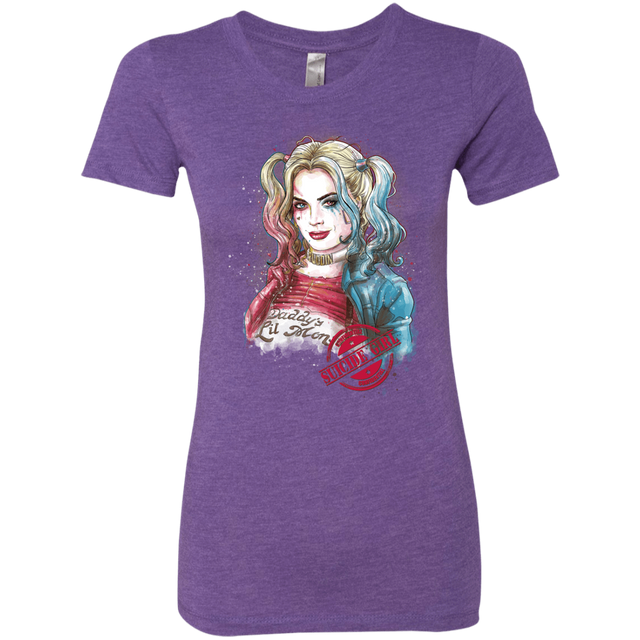 T-Shirts Purple Rush / S Suicide Girl Women's Triblend T-Shirt