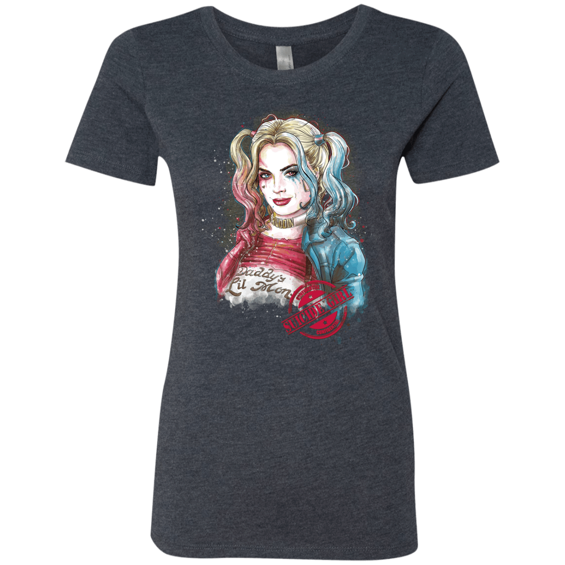 T-Shirts Vintage Navy / S Suicide Girl Women's Triblend T-Shirt