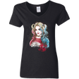 T-Shirts Black / S Suicide Girl Women's V-Neck T-Shirt