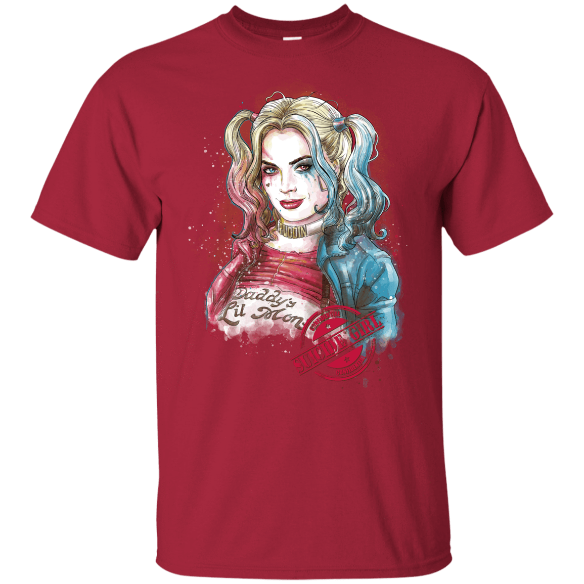 T-Shirts Cardinal / YXS Suicide Girl Youth T-Shirt