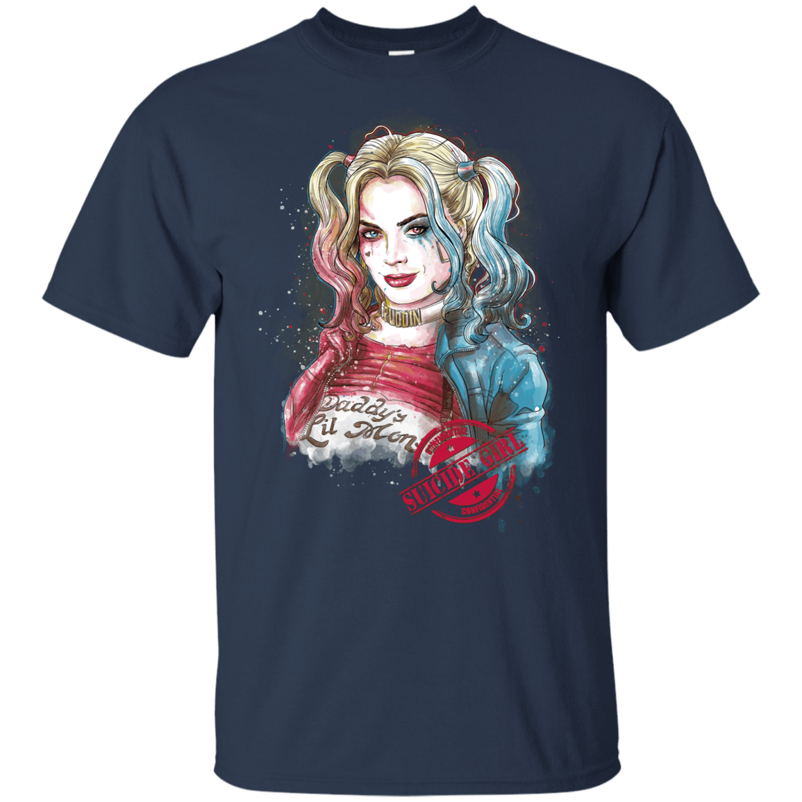 T-Shirts Navy / YXS Suicide Girl Youth T-Shirt