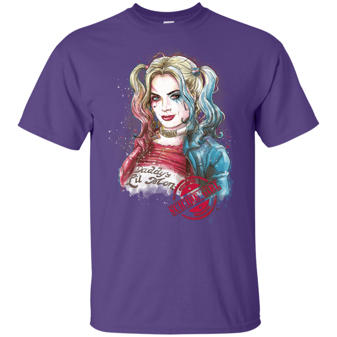 T-Shirts Purple / YXS Suicide Girl Youth T-Shirt