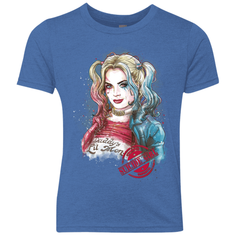 T-Shirts Vintage Royal / YXS Suicide Girl Youth Triblend T-Shirt