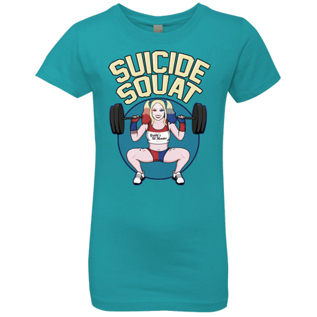 T-Shirts Tahiti Blue / YXS Suicide Squat Girls Premium T-Shirt