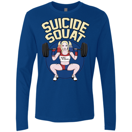 T-Shirts Royal / Small Suicide Squat Men's Premium Long Sleeve