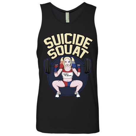 T-Shirts Black / Small Suicide Squat Men's Premium Tank Top