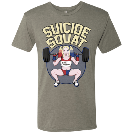 T-Shirts Venetian Grey / Small Suicide Squat Men's Triblend T-Shirt