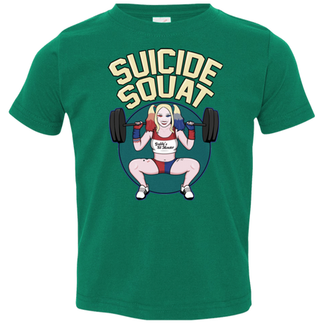 T-Shirts Kelly / 2T Suicide Squat Toddler Premium T-Shirt