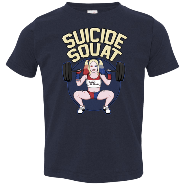 T-Shirts Navy / 2T Suicide Squat Toddler Premium T-Shirt