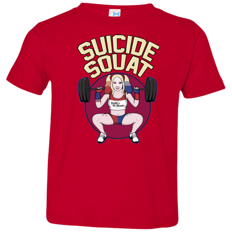 T-Shirts Red / 2T Suicide Squat Toddler Premium T-Shirt