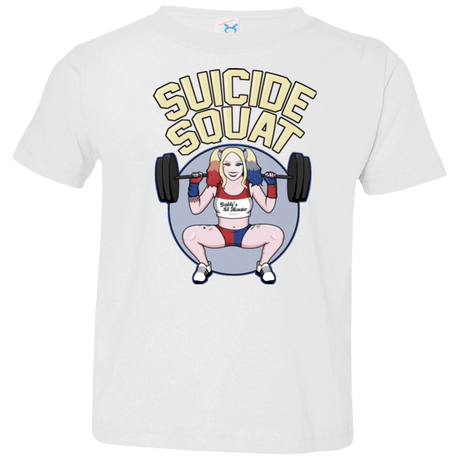 T-Shirts White / 2T Suicide Squat Toddler Premium T-Shirt