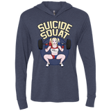 T-Shirts Vintage Navy / X-Small Suicide Squat Triblend Long Sleeve Hoodie Tee