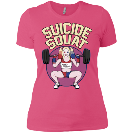 T-Shirts Hot Pink / X-Small Suicide Squat Women's Premium T-Shirt