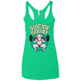 T-Shirts Envy / X-Small Suicide Squat Women's Triblend Racerback Tank