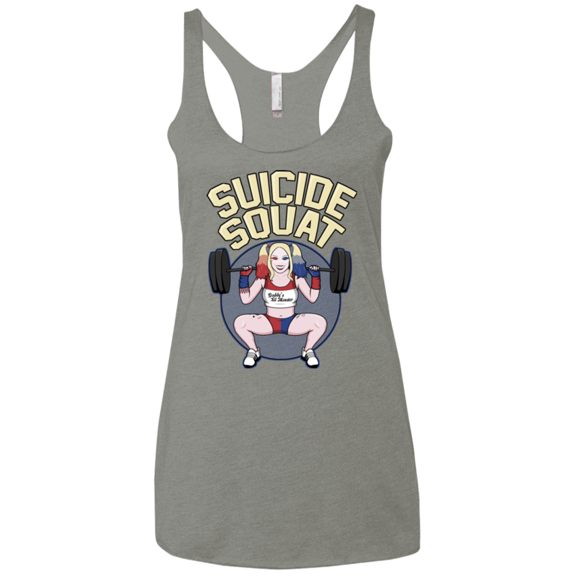 T-Shirts Venetian Grey / X-Small Suicide Squat Women's Triblend Racerback Tank
