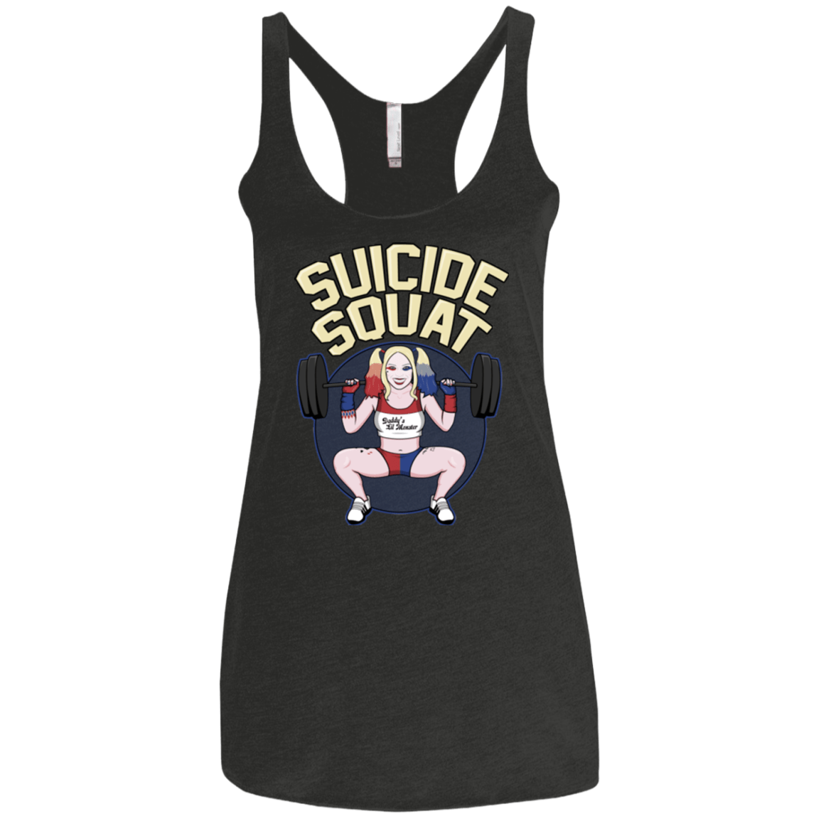 T-Shirts Vintage Black / X-Small Suicide Squat Women's Triblend Racerback Tank