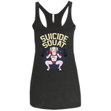 T-Shirts Vintage Black / X-Small Suicide Squat Women's Triblend Racerback Tank
