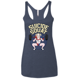 T-Shirts Vintage Navy / X-Small Suicide Squat Women's Triblend Racerback Tank