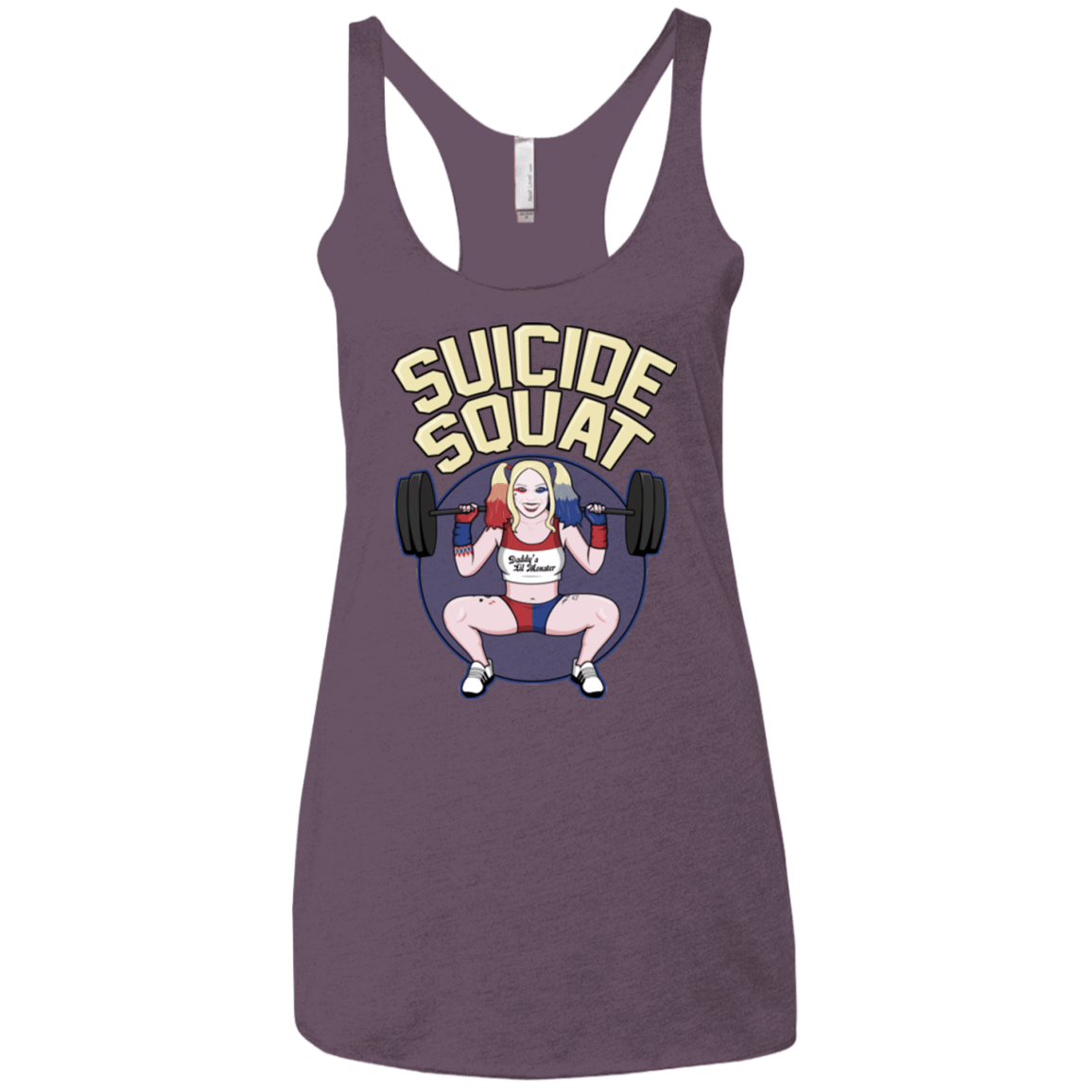 T-Shirts Vintage Purple / X-Small Suicide Squat Women's Triblend Racerback Tank