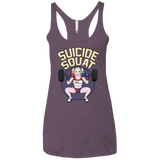 T-Shirts Vintage Purple / X-Small Suicide Squat Women's Triblend Racerback Tank