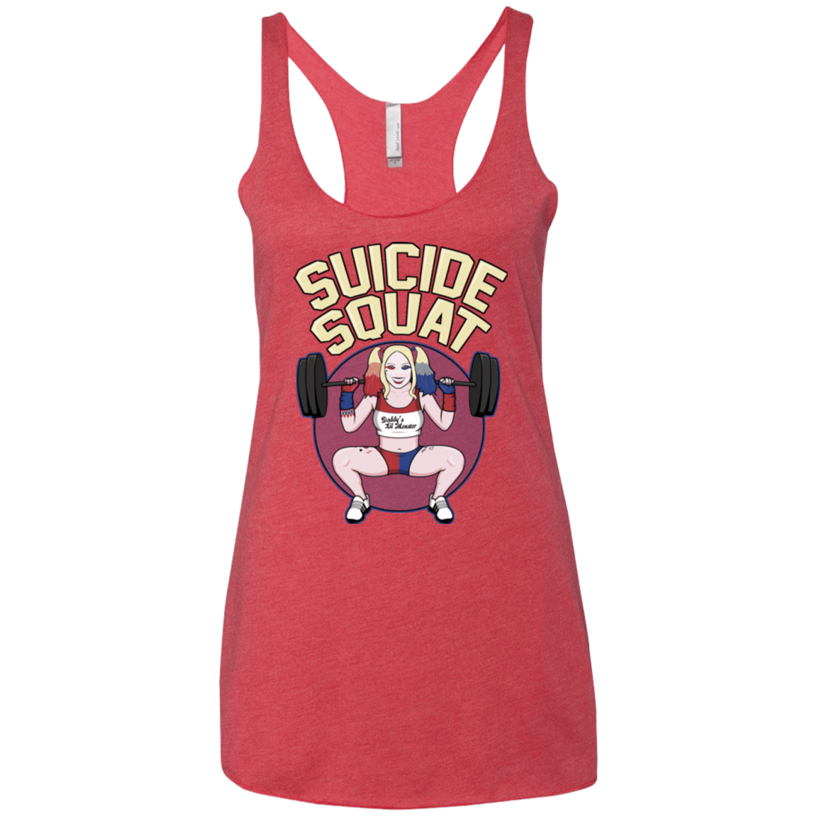 T-Shirts Vintage Red / X-Small Suicide Squat Women's Triblend Racerback Tank