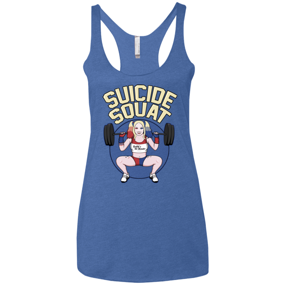 T-Shirts Vintage Royal / X-Small Suicide Squat Women's Triblend Racerback Tank