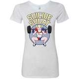T-Shirts Heather White / Small Suicide Squat Women's Triblend T-Shirt