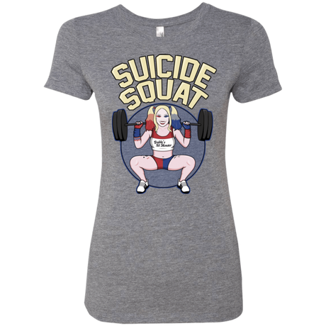 T-Shirts Premium Heather / Small Suicide Squat Women's Triblend T-Shirt