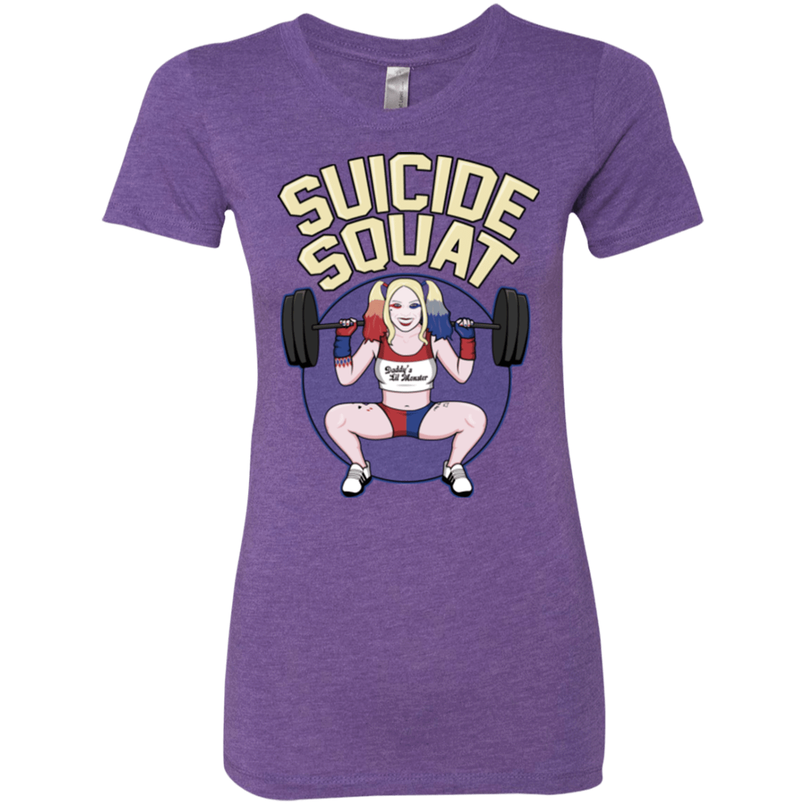 T-Shirts Purple Rush / Small Suicide Squat Women's Triblend T-Shirt