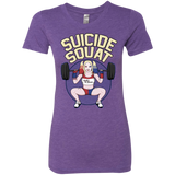 T-Shirts Purple Rush / Small Suicide Squat Women's Triblend T-Shirt