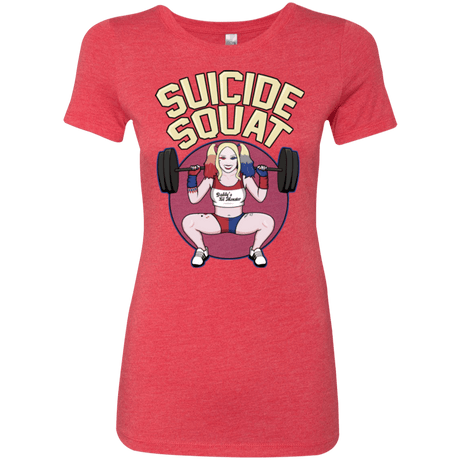 T-Shirts Vintage Red / Small Suicide Squat Women's Triblend T-Shirt