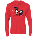 T-Shirts Vintage Red / X-Small Suicide Tandem Triblend Long Sleeve Hoodie Tee