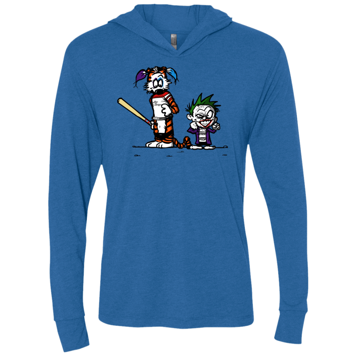 T-Shirts Vintage Royal / X-Small Suicide Tandem Triblend Long Sleeve Hoodie Tee