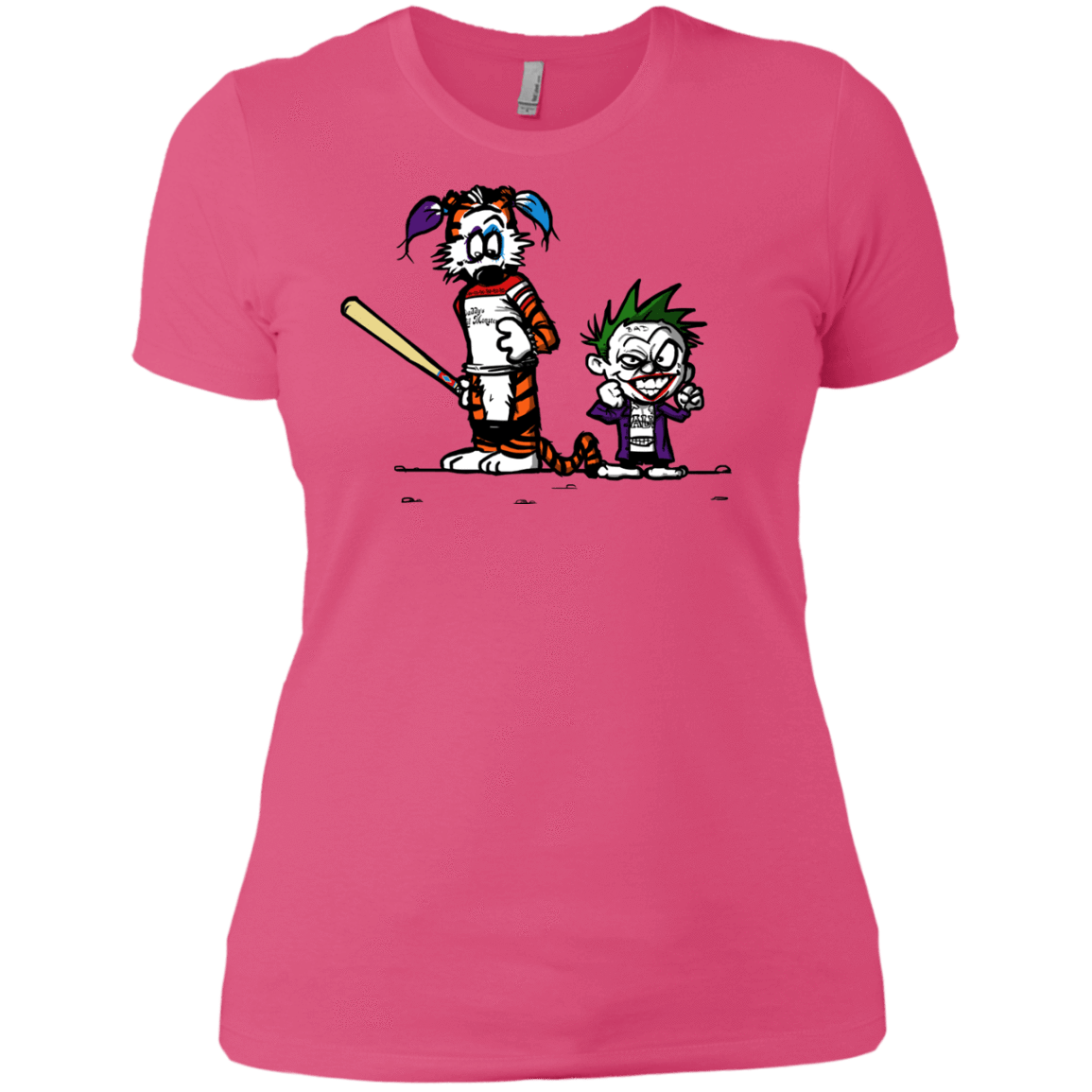 T-Shirts Hot Pink / X-Small Suicide Tandem Women's Premium T-Shirt