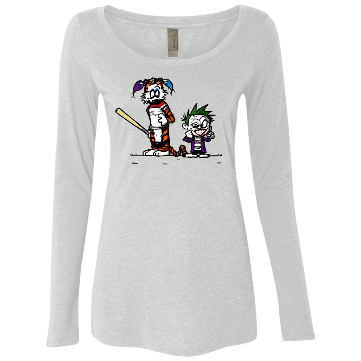 T-Shirts Heather White / Small Suicide Tandem Women's Triblend Long Sleeve Shirt