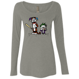 T-Shirts Venetian Grey / Small Suicide Tandem Women's Triblend Long Sleeve Shirt