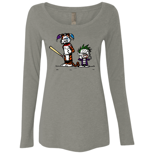 T-Shirts Venetian Grey / Small Suicide Tandem Women's Triblend Long Sleeve Shirt