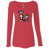 T-Shirts Vintage Red / Small Suicide Tandem Women's Triblend Long Sleeve Shirt