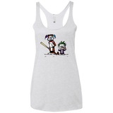 T-Shirts Heather White / X-Small Suicide Tandem Women's Triblend Racerback Tank
