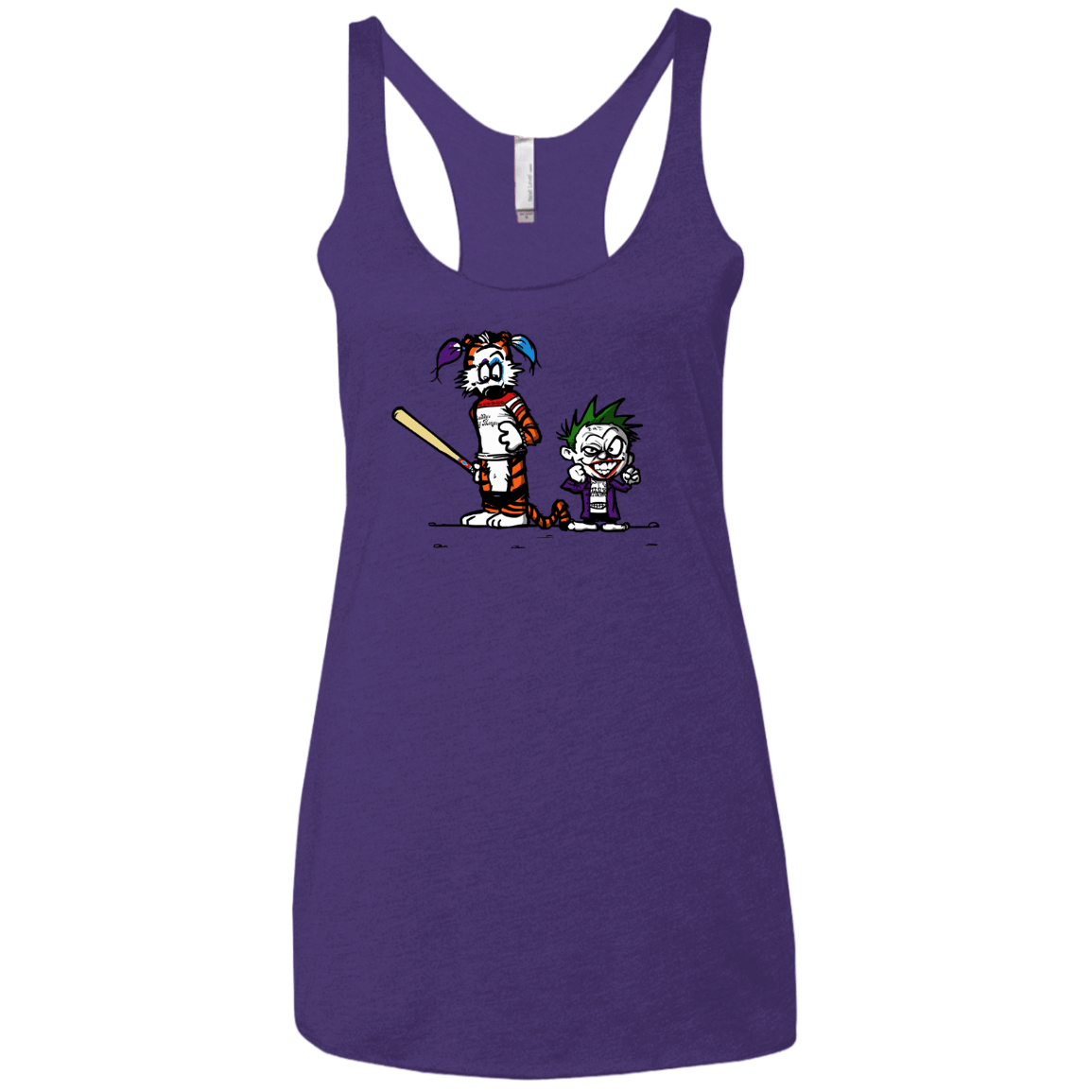 T-Shirts Purple Rush / X-Small Suicide Tandem Women's Triblend Racerback Tank
