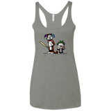 T-Shirts Venetian Grey / X-Small Suicide Tandem Women's Triblend Racerback Tank