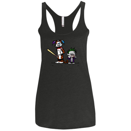 T-Shirts Vintage Black / X-Small Suicide Tandem Women's Triblend Racerback Tank