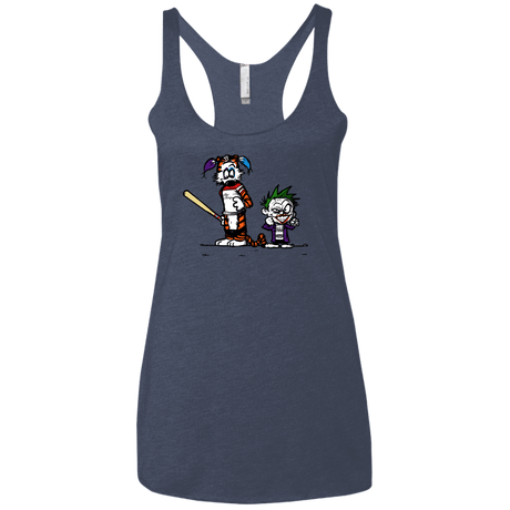 T-Shirts Vintage Navy / X-Small Suicide Tandem Women's Triblend Racerback Tank