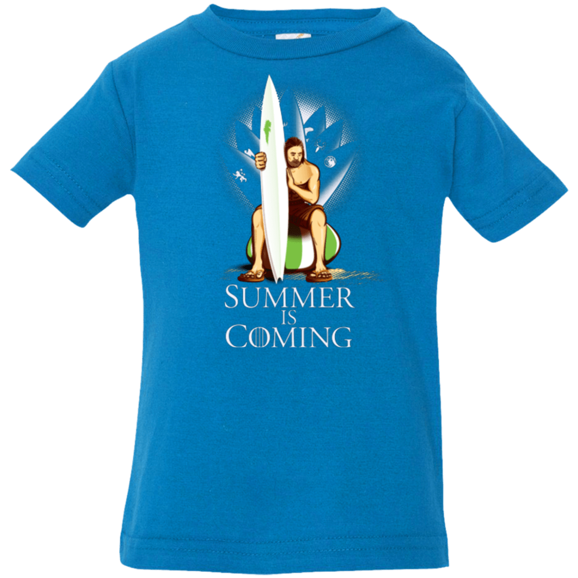 T-Shirts Cobalt / 6 Months Summer is Coming Infant Premium T-Shirt
